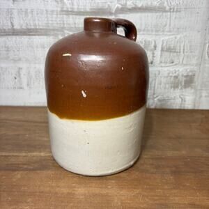 Antique Two Tone Stoneware Jug